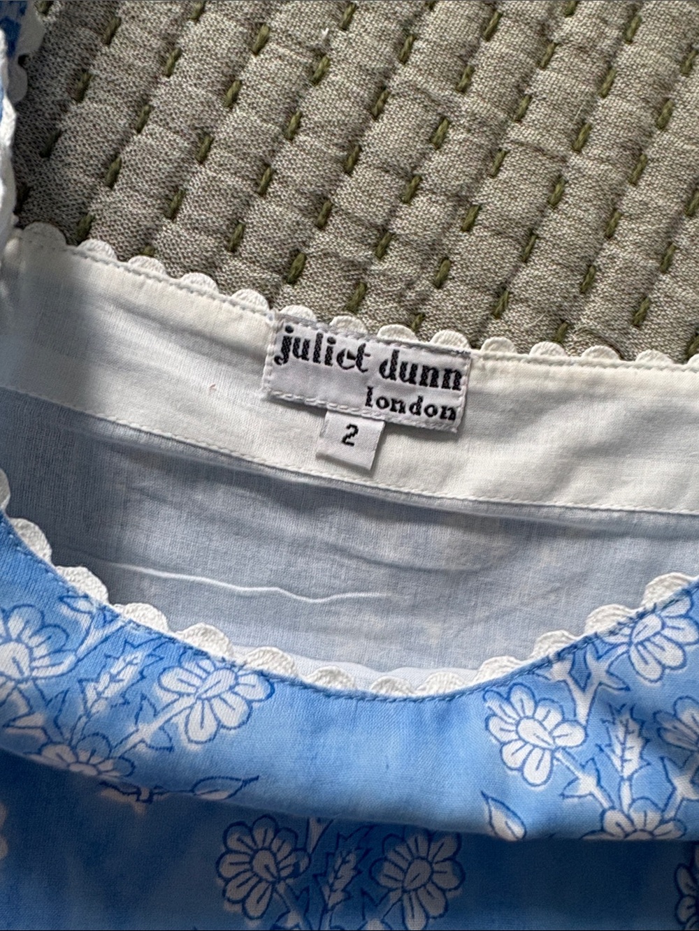 Juliet Dunn London blue dress - Picture 3 of 5